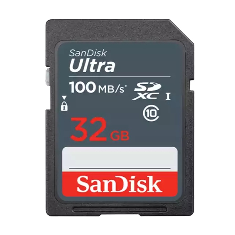 [免邮]闪迪(SanDisk)SD卡32G class10高速存储卡单反微单数码相机内存卡 读速100MB/s