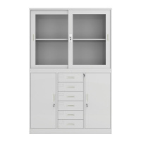 卡里鳄中6斗大金属柜钢制柜储物柜文件柜资料柜KLE—CG79办公室钢制带锁柜子