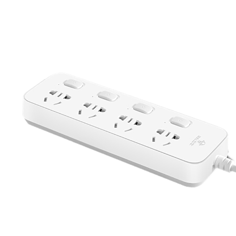 公牛GN-B3043 新国标分控插座/插线板/插排/排插/接线板/拖线板 4位分控全长1.8米 独立开关