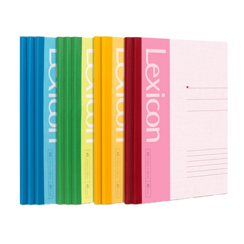 得力(deli) 7651办公无线装订本(混)-40张-A5(本) HB