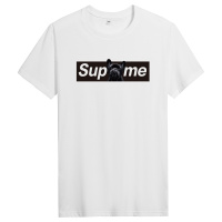 纯棉短袖T恤男纯色圆领宽松体恤夏季男士纯色衣服潮 DT10397