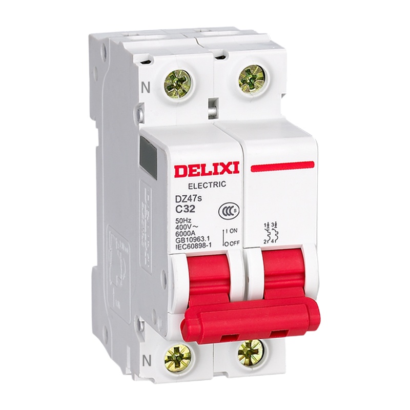 德力西电气(DELIXI ELECTRIC)微型断路器 两孔 空开DZ47s C型 1P+N 32A