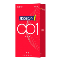 [苏宁自营]杰士邦jissbon避孕套至薄001 6只装超薄安全套 比薄更薄 套套成人情趣用品夫妻旗舰官方授权正品