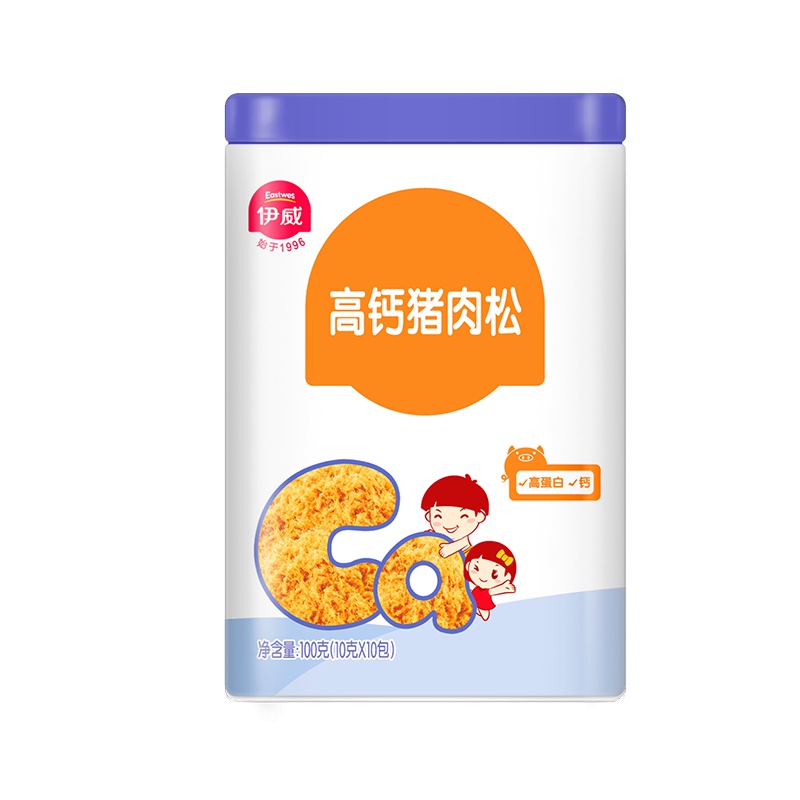 伊威( Eastwes)高钙猪肉松100g 营养肉松