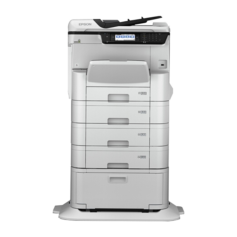 爱普生(EPSON) WF-C8690a A4/A3+彩色喷墨墨仓大中型办公数码复合机打印机 含4个纸盒 上门安装