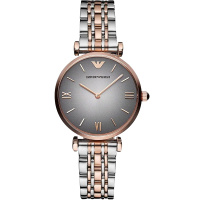 阿玛尼(EMPORIO ARMANI) 手表 复古经典时尚百搭石英表女表AR1725