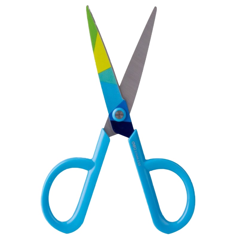 得力(deli)6062 印 花剪刀(混色)一把装宁选