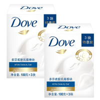 多芬 柔肤乳霜 香块100g*3块装