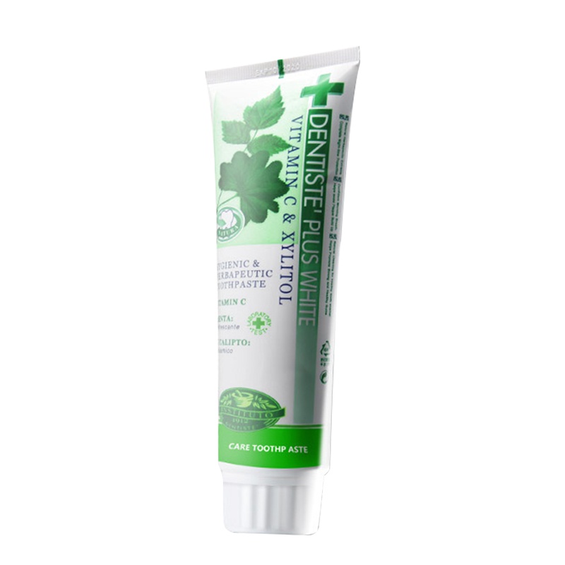 小样猫泰国DENTISTE丹师特牙医牙膏深层净白健龈去牙渍草本无氟牙膏2只组合【100g+60g】