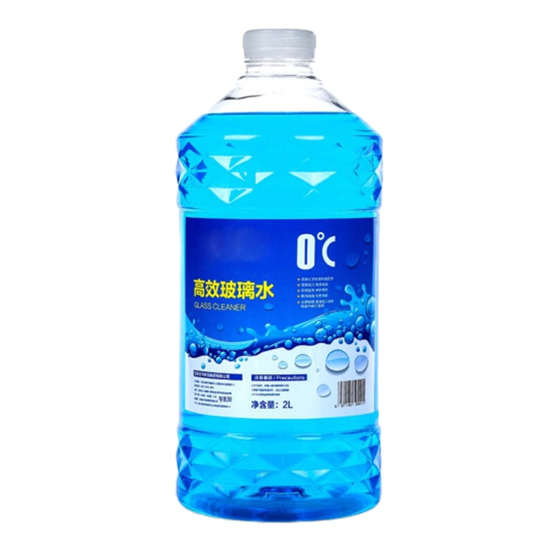 玻璃水 车用非浓缩汽车玻璃水 夏季挡风玻璃清洗剂 1398 2L (单瓶装)