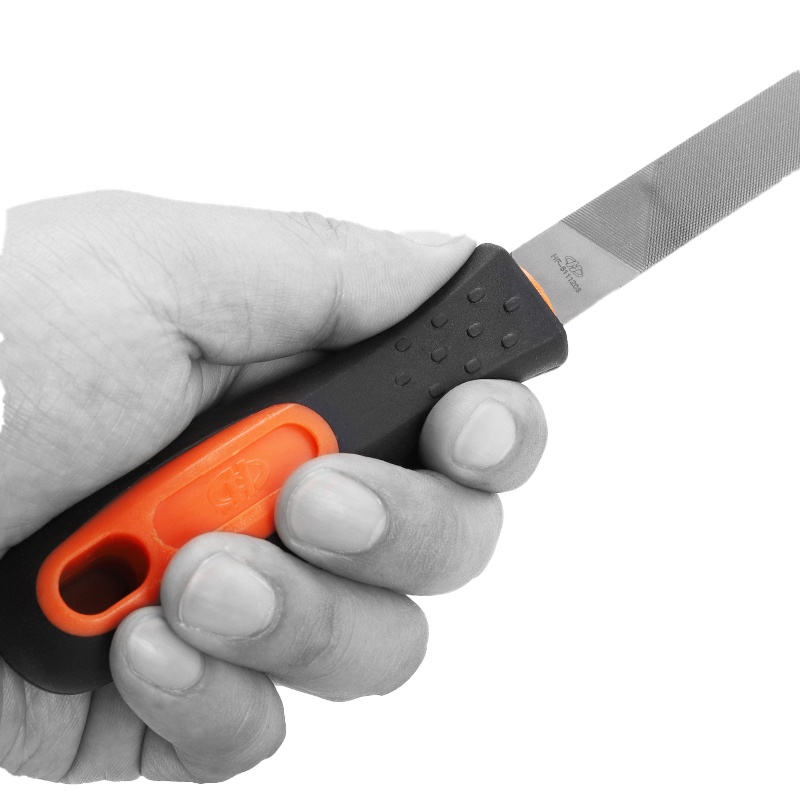 华丰巨箭(HUAFENG BIG ARROW)国际款中齿圆锉(双色套柄)HF-6113212G/5支