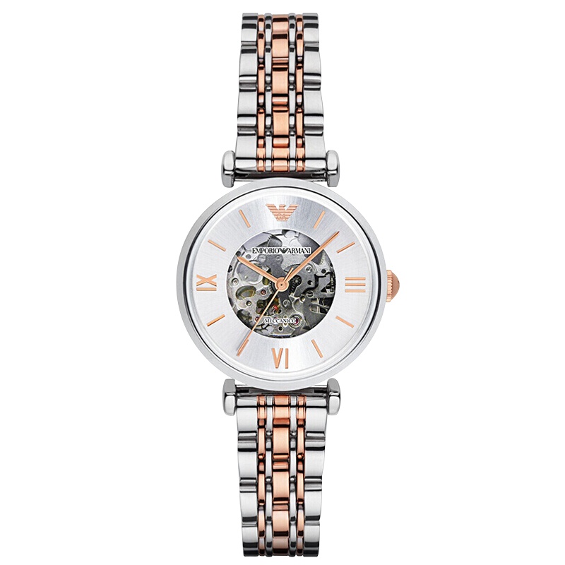 外直邮欧美品牌原装进口包税EMPORIO ARMANI安普里奥阿玛尼手表时尚腕带女表机械表AR1991AR60001