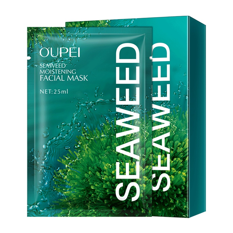 [10片/盒]欧佩海藻玻尿酸补水面膜