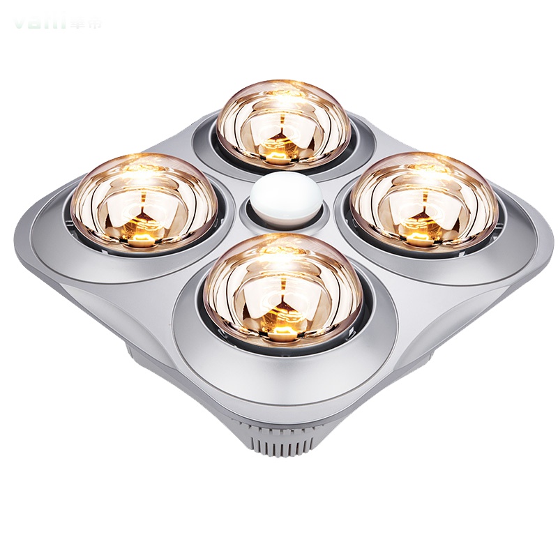 华帝vatti 圆弧银色灯暖浴霸 三合一四灯灯暖 暖风照明排气 浴室吊顶 暖风模块10W-10W以上其他 M816