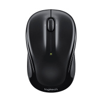 罗技(Logitech) M325无线鼠标办公鼠标对称鼠标-黑色