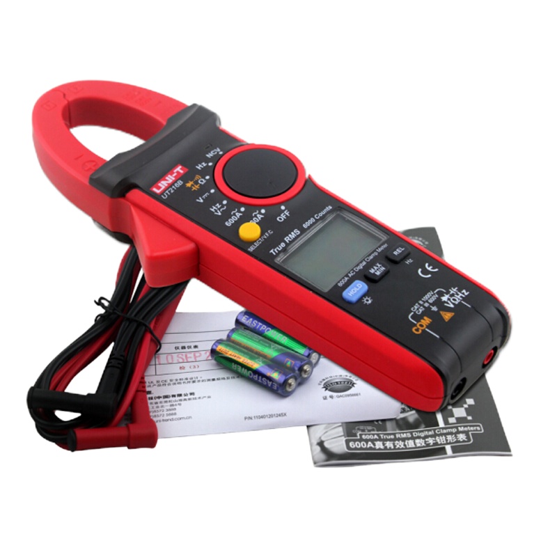 优利德(UNI-T) 600A 数字钳形表(第二代) UT216B