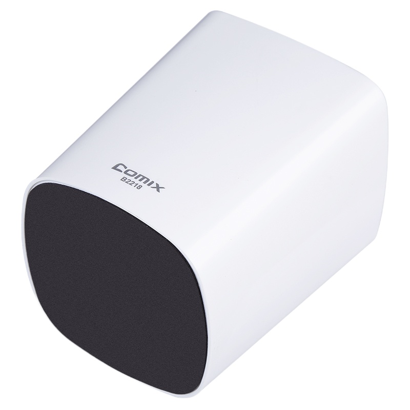 齐心(COMIX) 笔筒(83*83*102mm) B2218 单个装 白色宁选