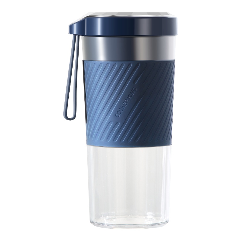 炊大皇(COOKER KING)如影榨汁杯 USB充电便携式 家用电动小型水果汁机宿舍学生防水天空蓝