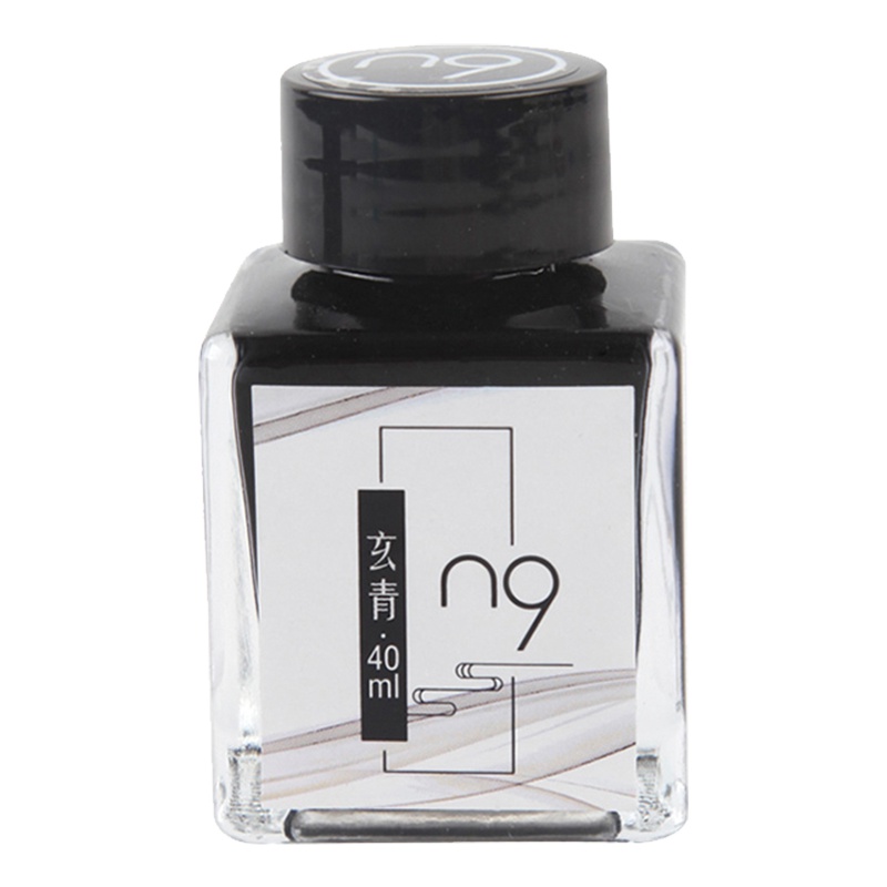 苏宁极物 n9非碳素钢笔墨水 玄青(黑色)