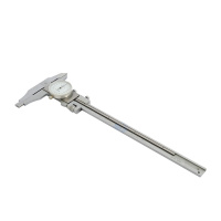 哈量连环 四用带表游标卡尺 耐磨镀铬带表游标卡尺 高碳钢卡尺 0-200_0.02mm