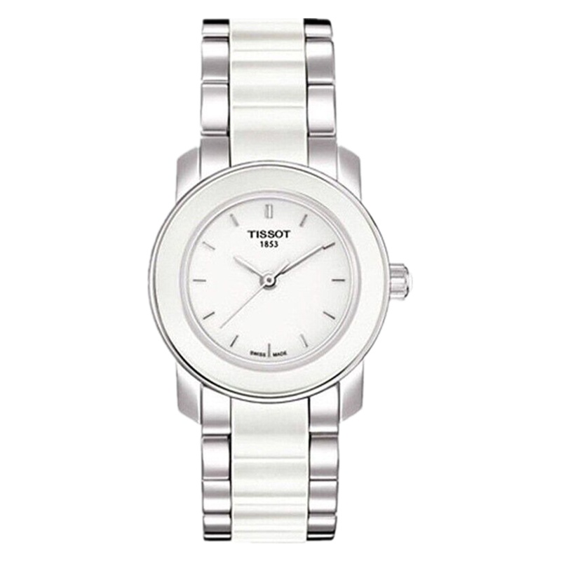 天梭(TISSOT) 手表 陶瓷系列 石英女表 小表盘 时尚潮流 简约 女士手表T064.210.22.011.00