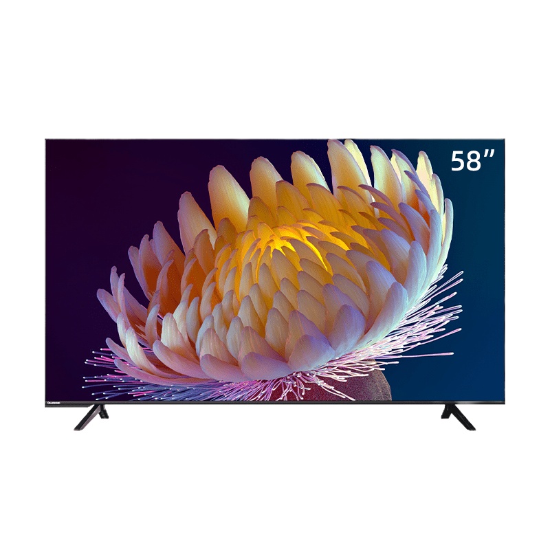 长虹58D4P 58英寸全面屏 人工智能 4K超高清电视 HDR轻薄平板LED液晶(黑色)
