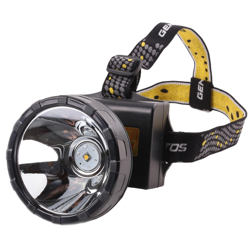 8815 头灯led钓鱼灯t6黄光矿灯强光充电头戴式远射灯 单只装