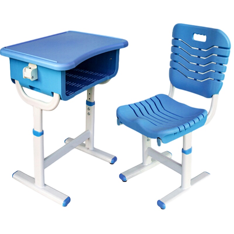 逐鹿中原课桌椅中小学生补习班辅导培训班书桌TY0460学生塑钢升降课桌椅ABS桌椅 多色可选