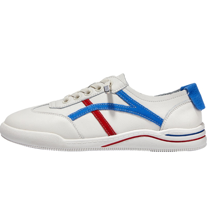 马克华菲2020新款板鞋女韩版ulzzang原宿学生ins平底真皮小白鞋女