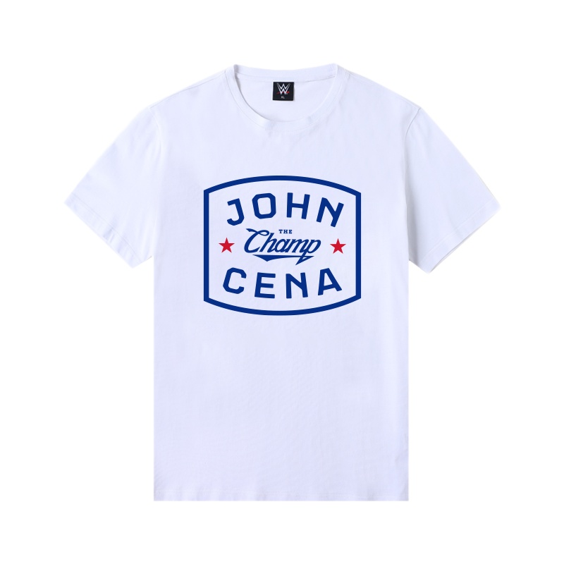 WWE潮牌2020春夏新品约翰塞纳圆领印花短袖T恤