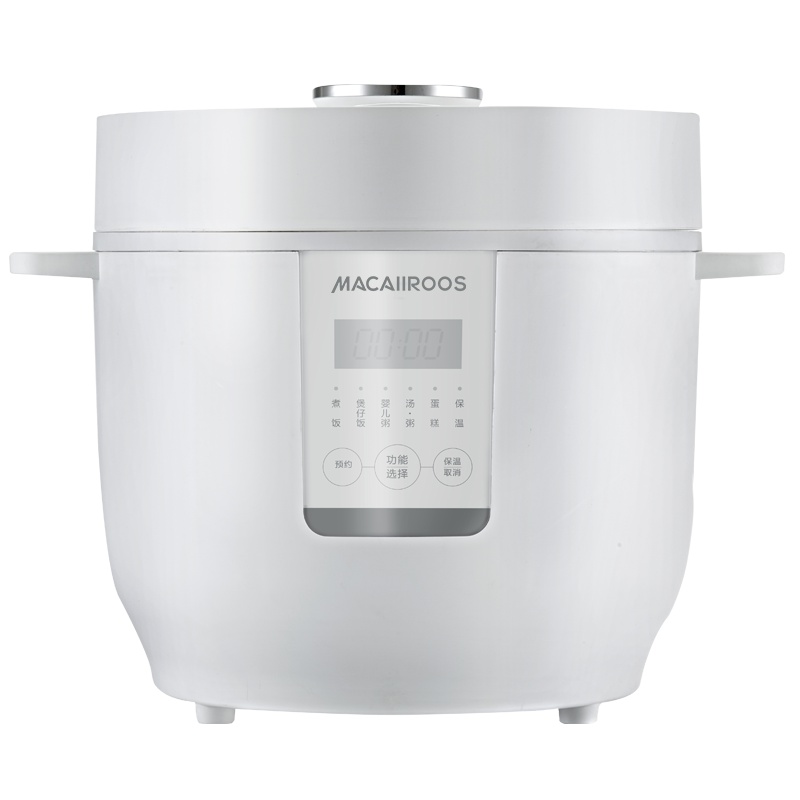 迈卡罗(MACAIIROOS)迷你电饭煲小容量2L家用宿舍智能电饭锅家用 MC-5059白-电脑版2L