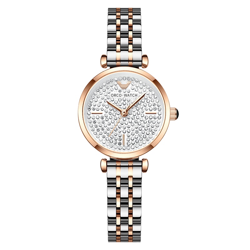 Daybird 满天星奢华手表女ins风名牌 正品防水简约气质学生女士手表时尚款