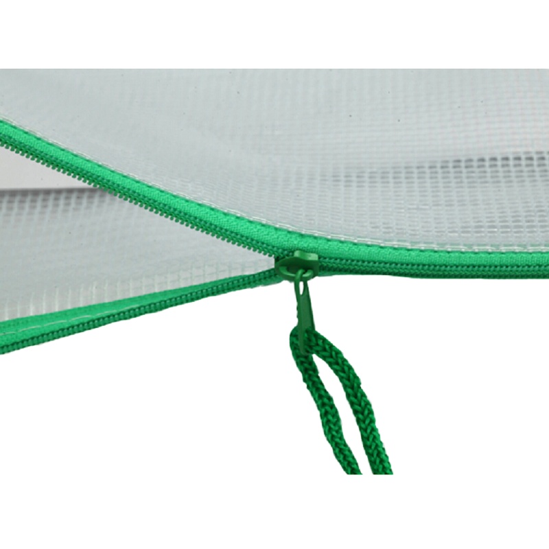 晨光网格拉链文件袋 PVC票据袋 资料袋 12个装 ADM94506 A4 颜色随机