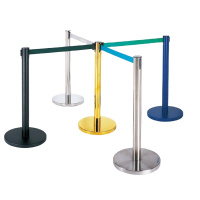 不锈钢隔离带栏杆 一米线护栏 隔离栏杆座 警戒线