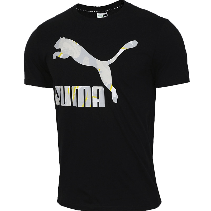 彪马男装2019夏新款运动休闲短袖宽松圆领透气训练T恤579405-72