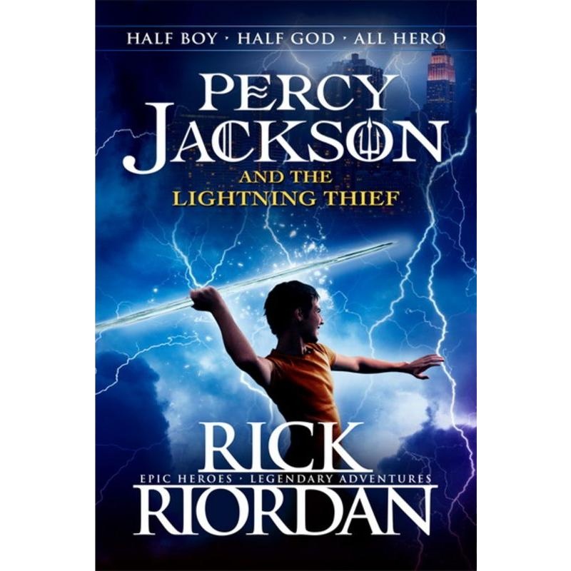 Percy Jackson and the Lightning Thief book 1 波西杰克逊与神火之盗英文原