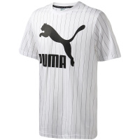 PUMA彪马男装运动服圆领LOGO短袖跑步健身T恤57987002
