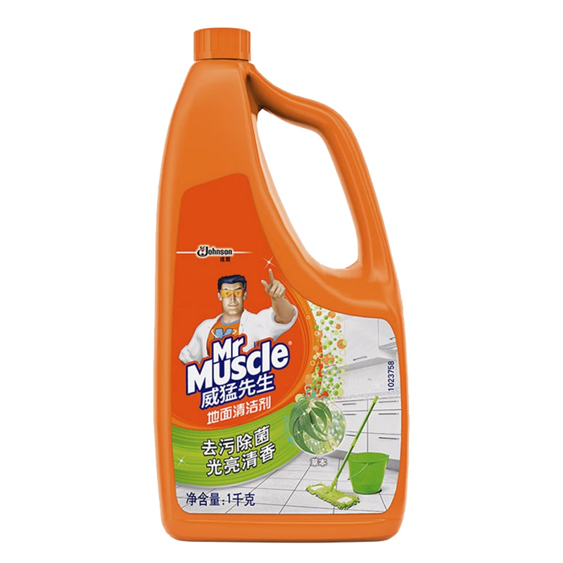 威猛先生地面清洁剂 草本1kg 瓷砖清洁剂 地板清洁剂 木地板清洁剂