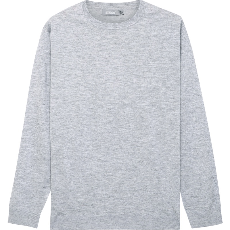 HODO红豆男装 男士毛衫 秋季商务简约舒适多色圆领针织毛衫男