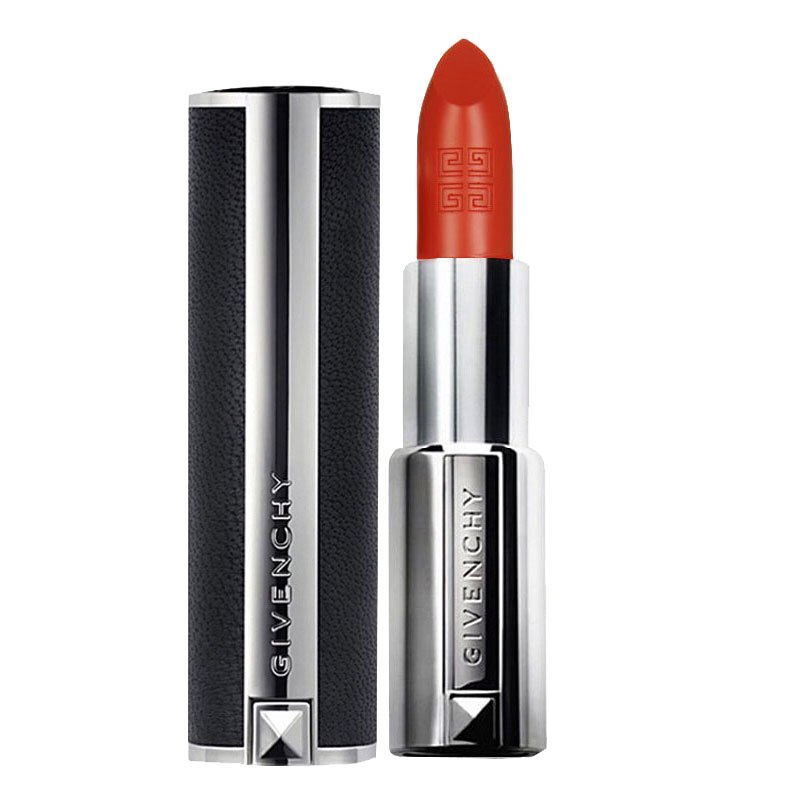 GIVENCHY纪梵希红丝绒口红 高定香榭红丝绒唇膏N37 3.4g蓝调正红 小羊皮 礼盒套装 送女友 圣诞节生日礼物