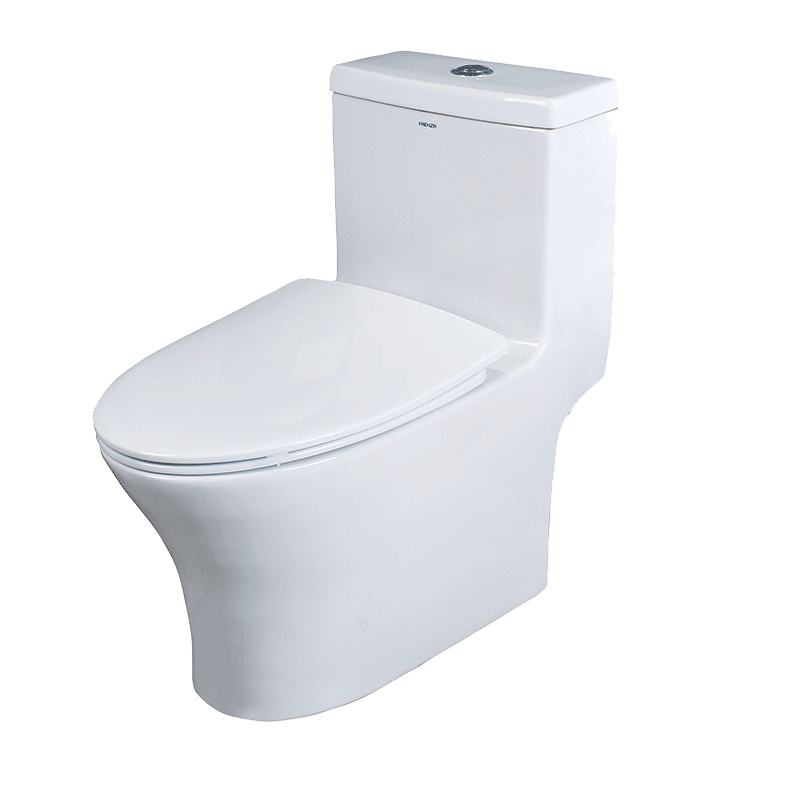 [FAENZA]法恩莎家用卫浴普通抽水马桶节水缓降盖板 喷射虹吸式坐便器 FB16178