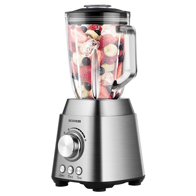 圈厨料理机榨汁机一键式自动搅拌家用绞肉多功能果汁机 婴儿辅食机 冰沙机研磨机小米生态链企业 QB1501小米生态链