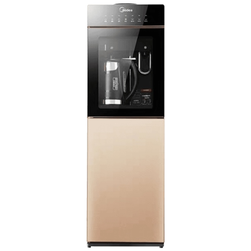 美的饮水机家用全自动智能立式冷热冰热温热多功能桶装