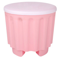 收纳凳多功能储物凳创意可坐人换鞋凳子圆形塑料凳