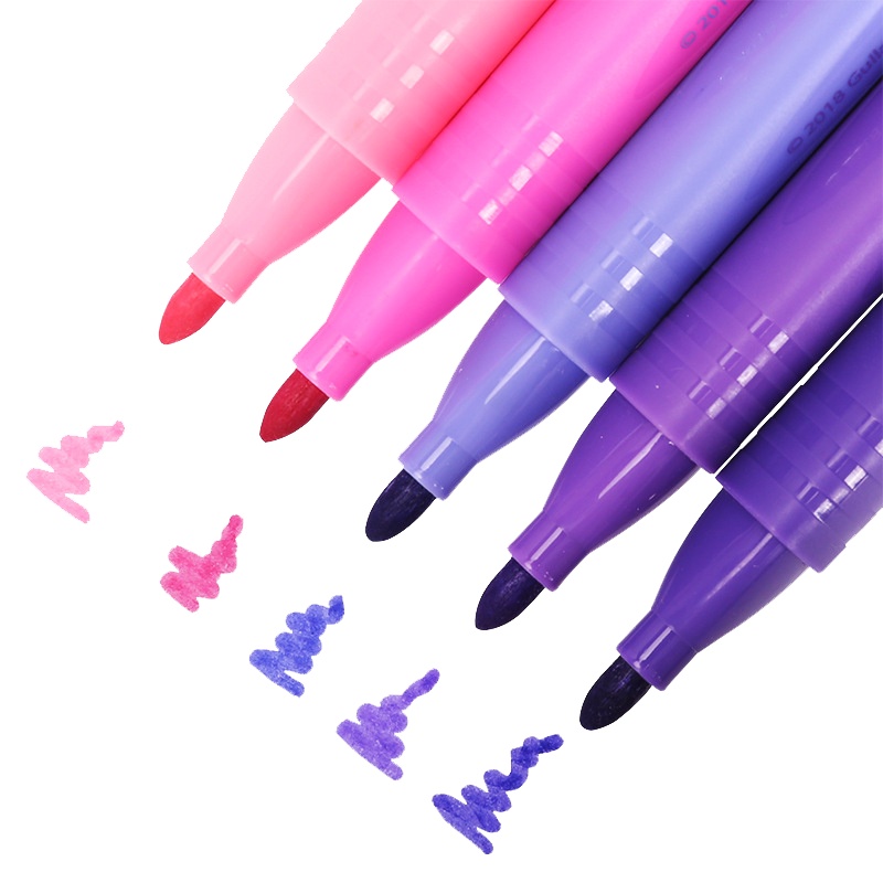 得力 70712 托马斯18色三角杆水彩笔儿童学生绘画套装手绘