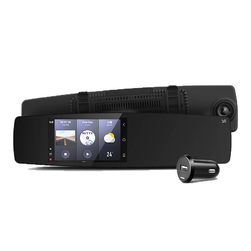 小蚁智能后视镜行车记录仪高德导航电子狗车载无线wifi 青春版车载监控相机