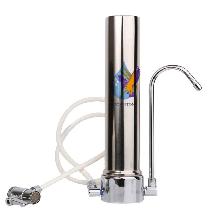 道尔顿净水器 T9-CS净水器家用厨房直饮台上式净水机 保留矿物质 安全直饮 0.9微米过滤四级过滤 直饮机