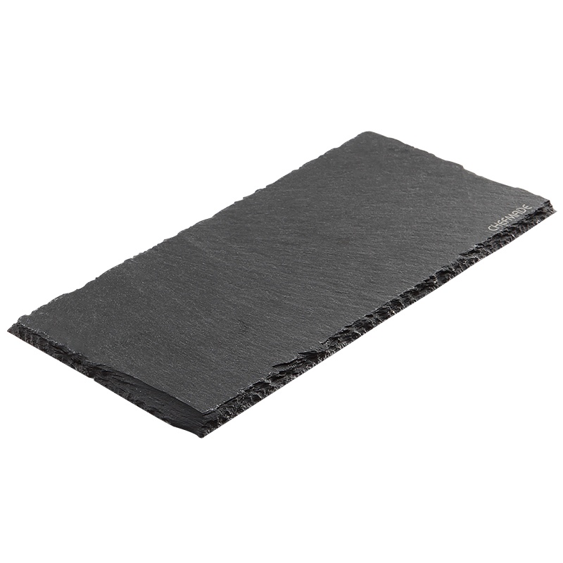 学厨CHEF MADE 岩石创意餐盘家用板岩餐具西餐盘点心寿司盘长方形烘焙工具厨房工具 WK9361