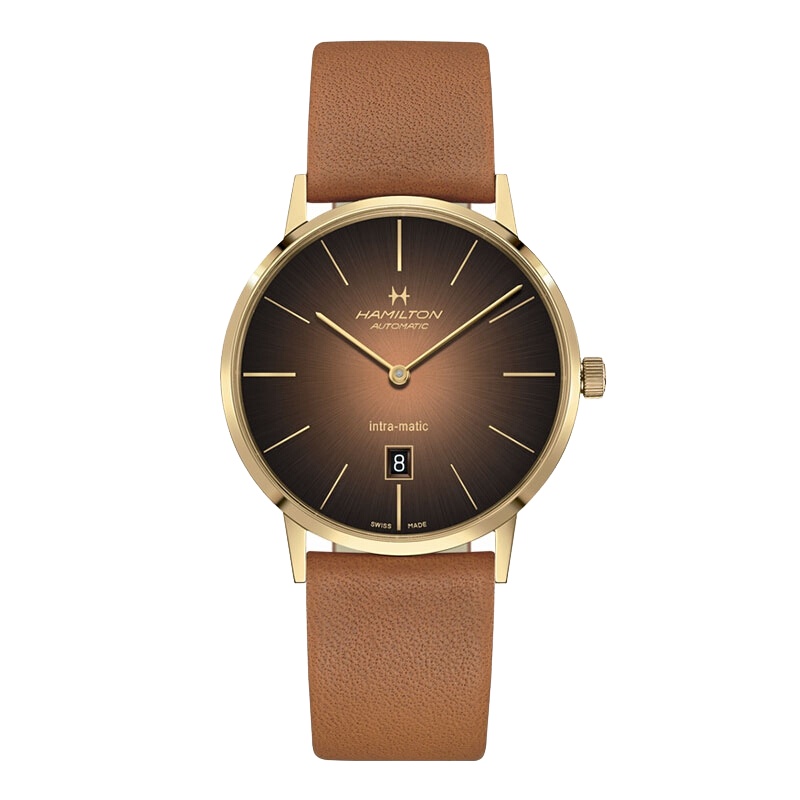 汉米尔顿(Hamilton)瑞士手表美国经典系列自动机械男士手表H38735501