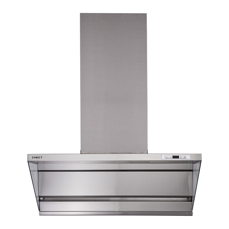 EMEET/意米特381B90壁挂式油烟机侧吸式油烟机脱排90公分侧吸式抽油烟机7字型大吸力油烟机